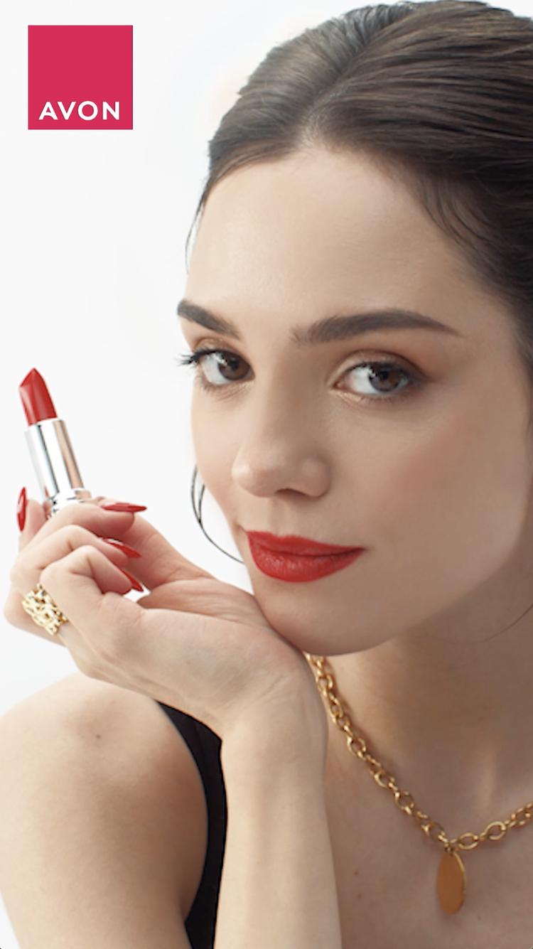 Evgenia Medvedeva ad for Avon Ultra